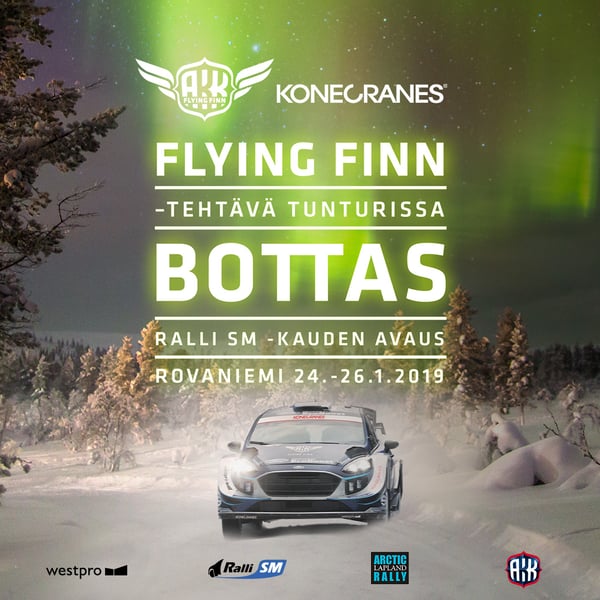 Flying Finn_Tehtävä Tunturissa_Bottas__Instagram