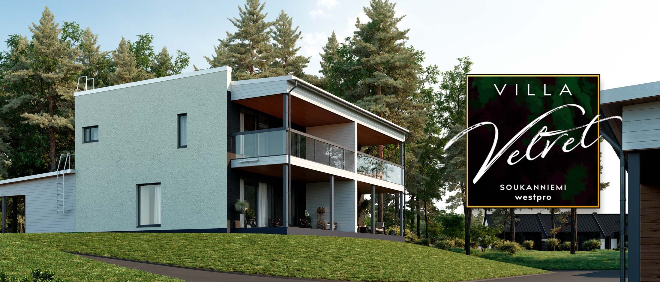 Westpron Villa Velvet Soukanniemessä on ainutlaatuinen merellinen kohde Espoon Soukanniemessä, aivan Suvisaariston vieressä. 